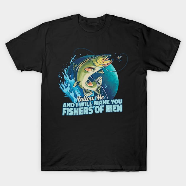Fish Sea Animal Jumping a Fish and the Quote Life is Better At the Lake Fishing T-Shirt by franksuharkless